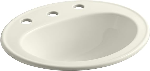 2196-1F-96 Pennington self rimming lavatory ADA biscuit