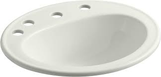 2196-8R-NY Pennington self rimming lavatory ADA dune