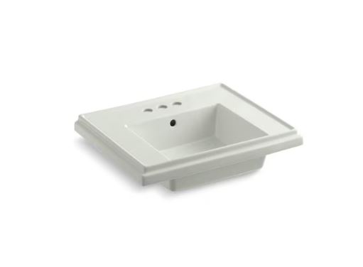 2757-4-NY Tresham 24" pedestal lavatory basin 4"CC dune