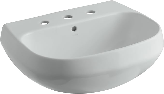 2296-8-95 Wellworth lavatory basin ice grey