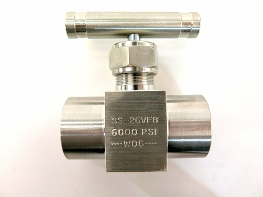 [SS-26VF8] BONNET NEEDLE VALVE