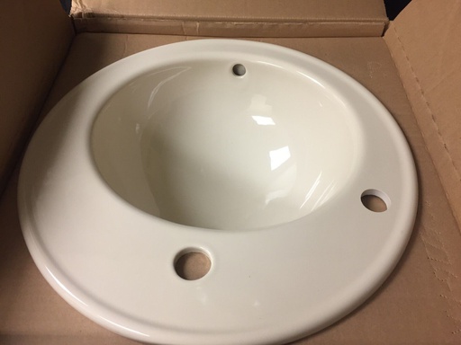 [2202-1L-47] 2202-1L-47 Brookline self rimming lavatory ADA almond