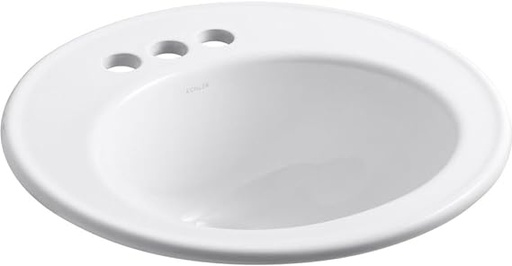 [2202-4L-95] 2202-4L-95 Brookline Self-rimming lavatory ADA ice grey