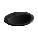2196-1L-7 Pennington self rimming lavatory black