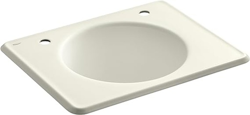 [6654-3LU-96] 6654-3LU-96 Tandem under counter utility sink biscuit