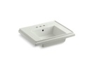 2757-4-NY Tresham 24" pedestal lavatory basin 4"CC dune