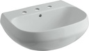2296-8-95 Wellworth lavatory basin ice grey