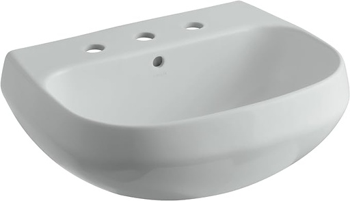 [2296-8-95] 2296-8-95 Wellworth lavatory basin ice grey